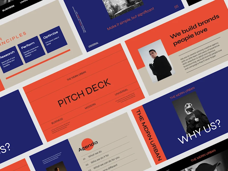 Cover image for Company Overview Deck for Premium Fashion Brand