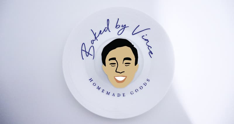 Cover image for Baked by Vince Brand Logo Design