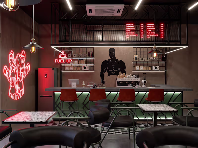 Cover image for Fitness Center Coffee Shop