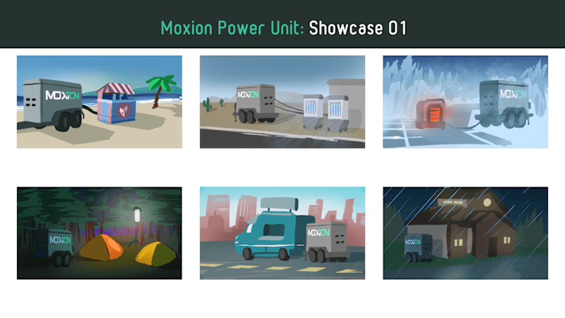 Cover image for Storyboards for Moxion Power 