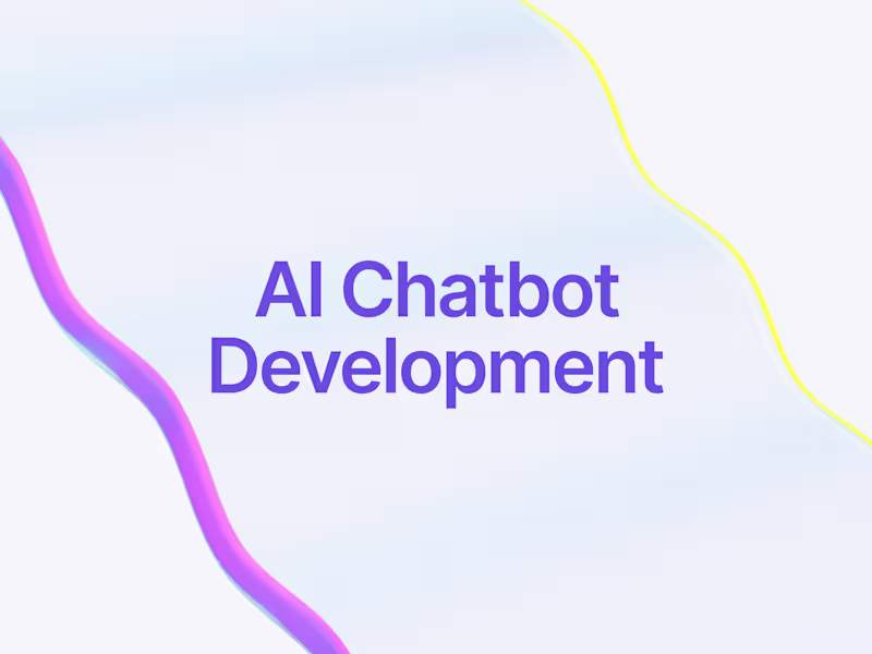 Cover image for AI Chatbot Development – Intelligent, Context-Aware & Scalable