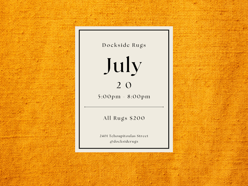 Cover image for Multi-Channel Promotion for Dockside Rugs’ Market Sale