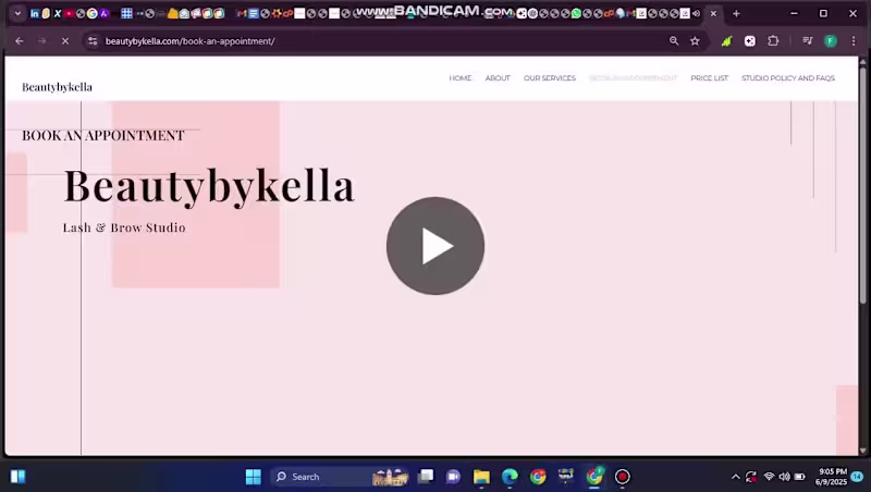 Cover image for Beautybykella Website Launch