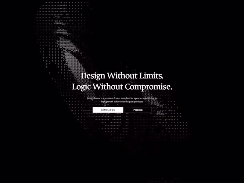 Cover image for Hero section from latest project