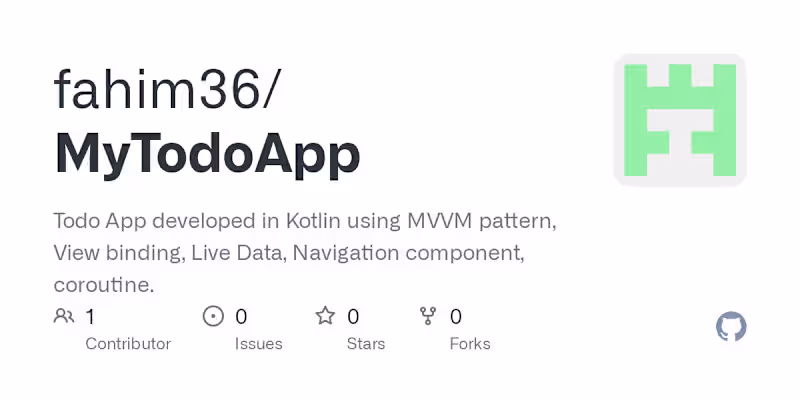 Cover image for MyTodo