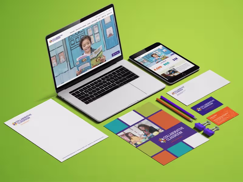 Cover image for Created a new brand mark