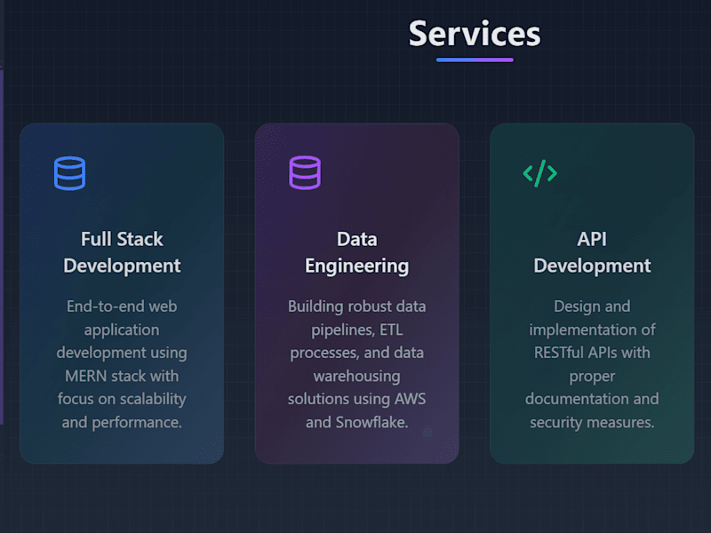 Cover image for Scalable Web Applications | MERN Stack & Data Engineering Expert