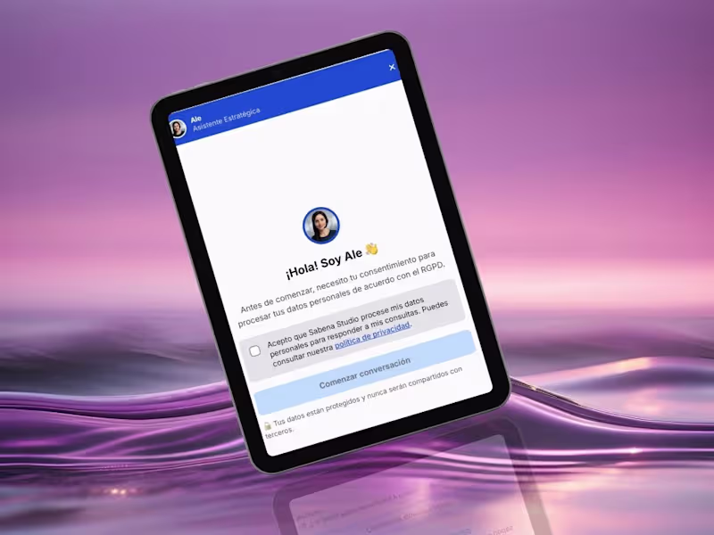 Cover image for Ale Bot Development for Sabena Studio