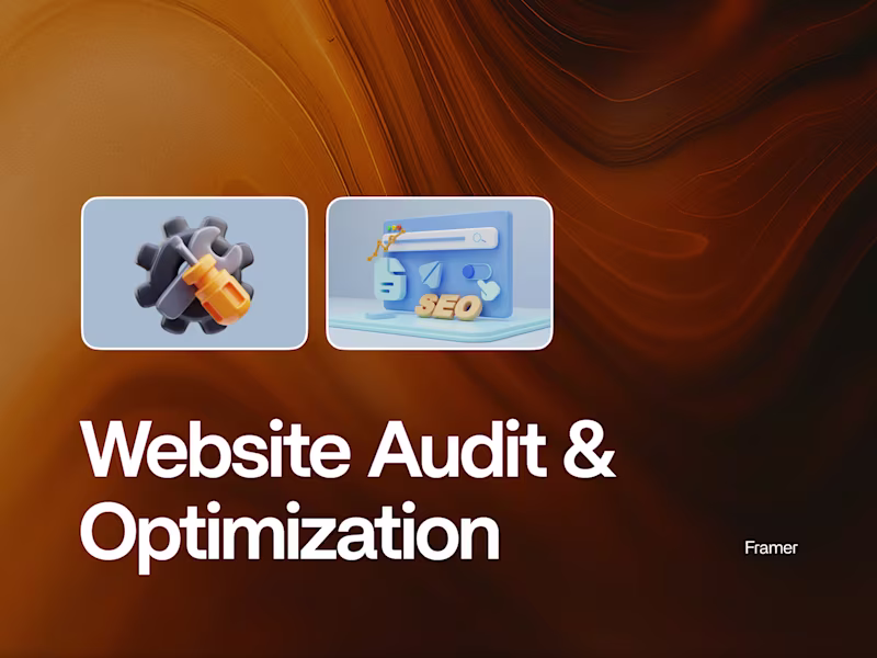 Cover image for Website Audit & Optimization