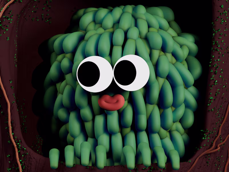 Cover image for Who’s hiding in the hollow? 3D animation