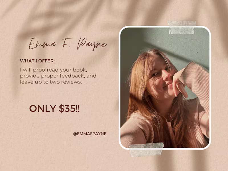 Cover image for Proofread and ARC Review