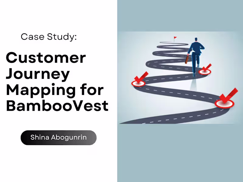 Cover image for 3. Case Study: Customer Journey Mapping for BambooVest