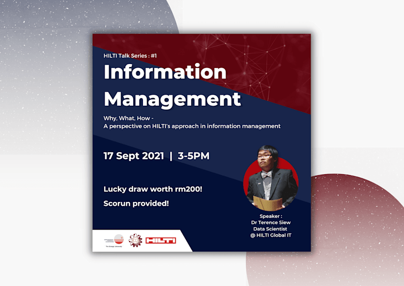 Cover image for HILTI Talk Series: Information Management