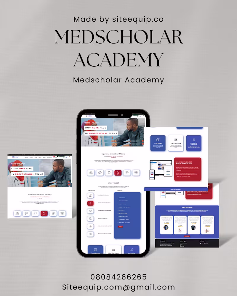 Cover image for Med Scholar Academy