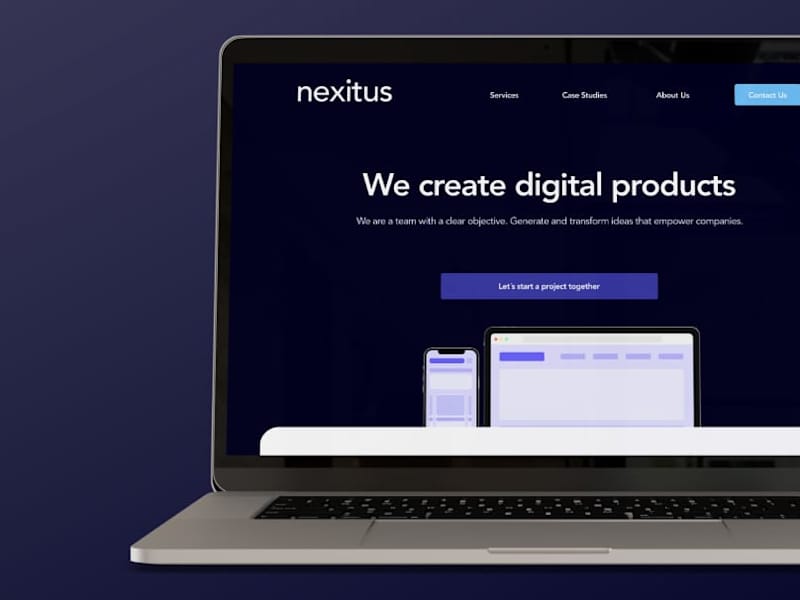 Cover image for Website Design - Nexitus