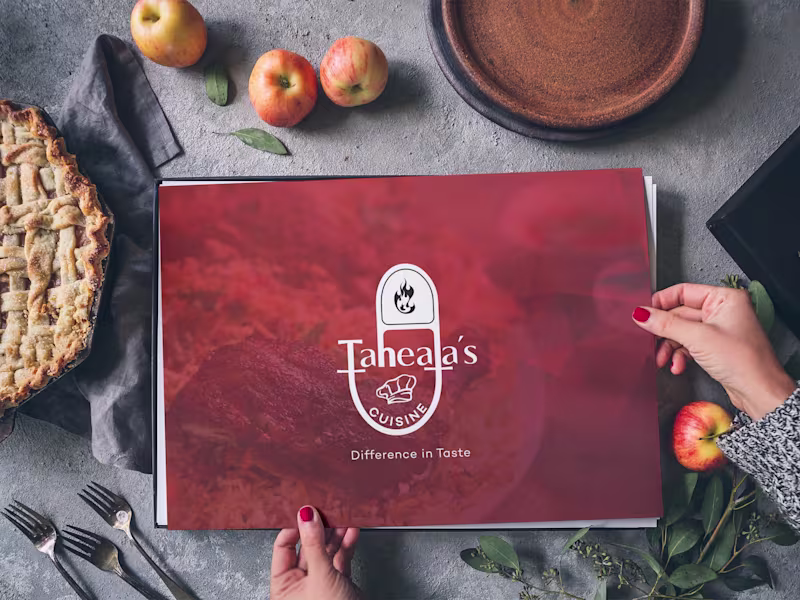 Cover image for Brand Identity of Taheala's Cuisine