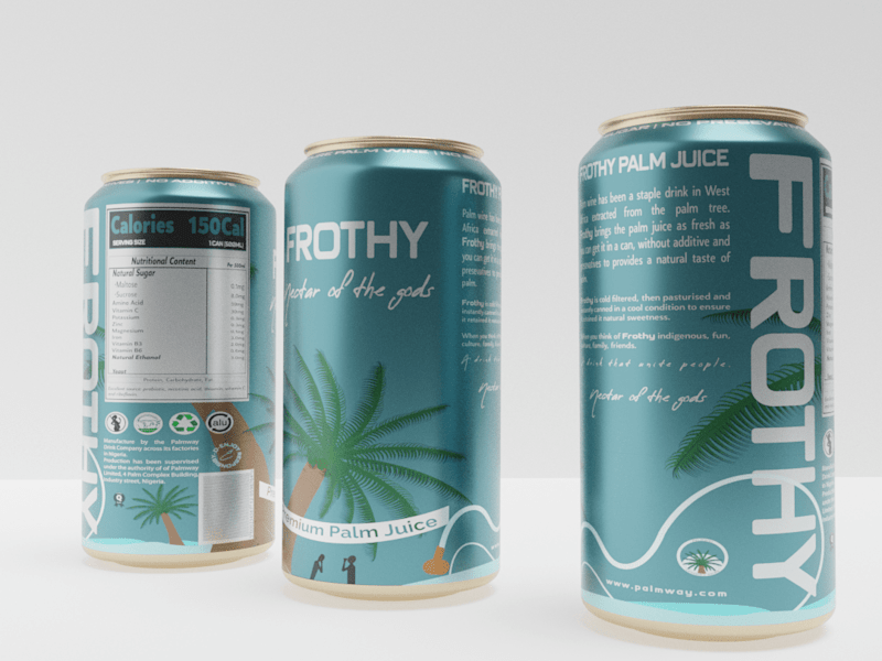 Cover image for Package Design: Frothy on Behance