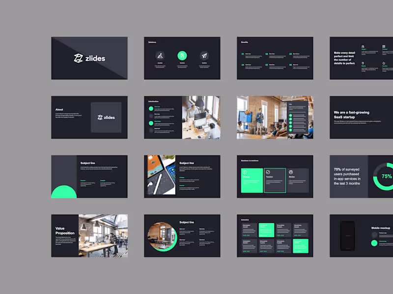 Cover image for Zlides Dark Theme