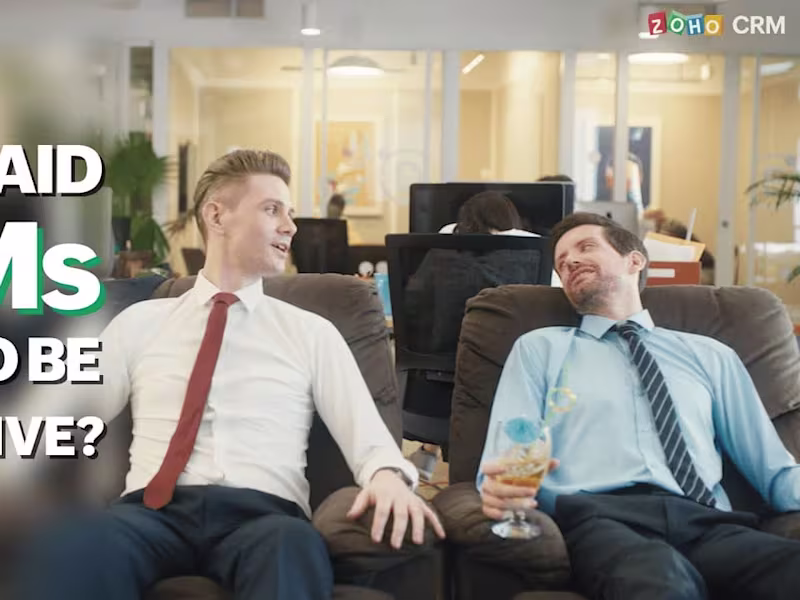 Cover image for Zoho CRM Video Campaign Video