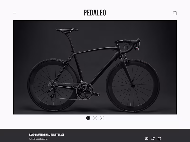 Cover image for Pedaleo Bike E-Commerce Site