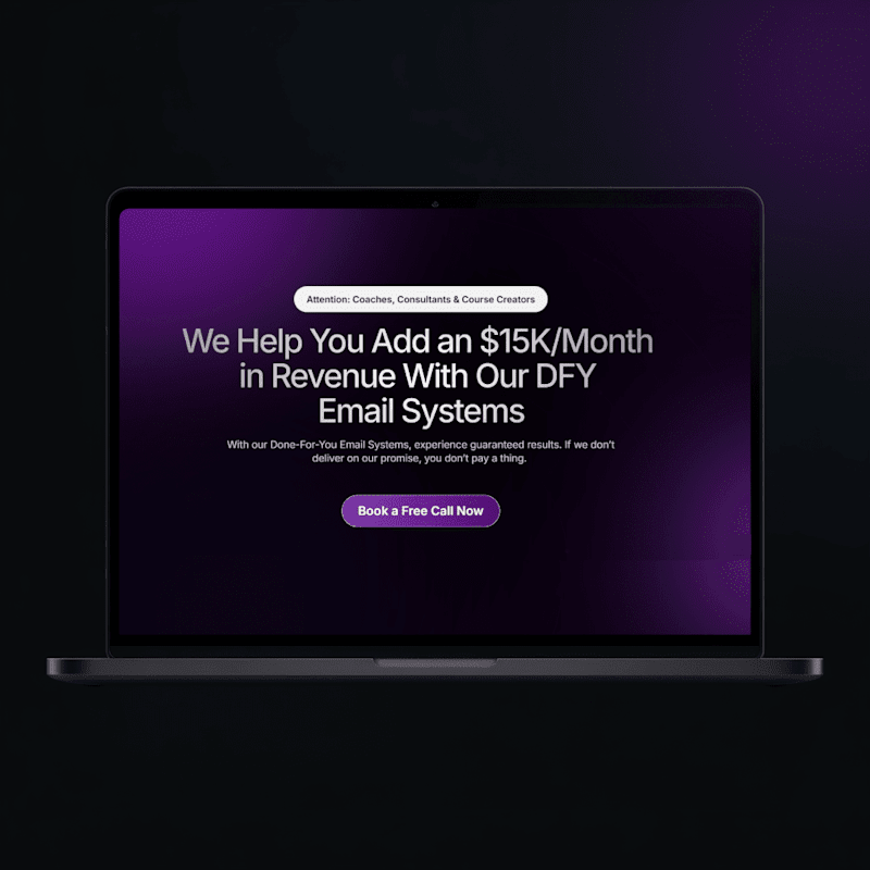 Cover image for Landing Page for listconversion