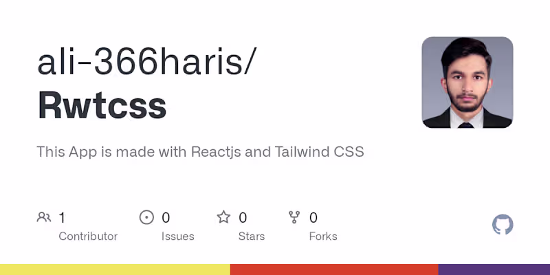 Cover image for ali-366haris/Rwtcss