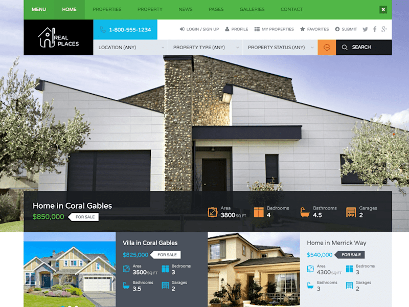 Cover image for Real-Estate Website Development