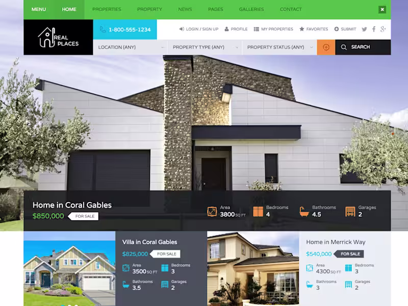 Cover image for Real-Estate Website Development