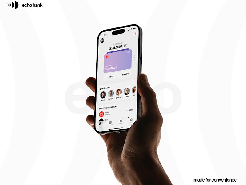 Cover image for Echo - mobile bank