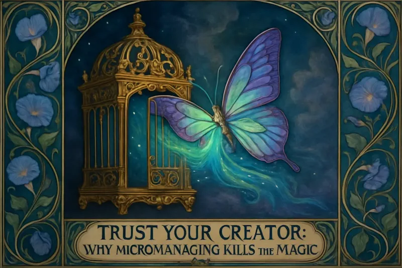 Cover image for Trust Your Creator: Why Micromanaging Kills the Magic