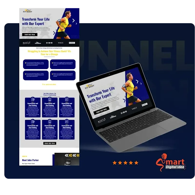 Cover image for Landing page design