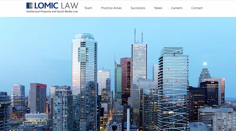 Cover image for Law Firm Website