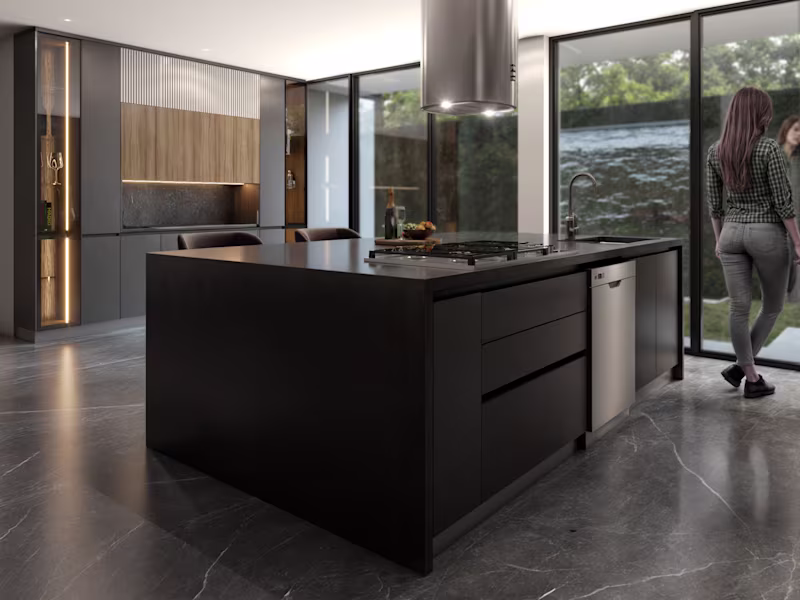 Cover image for A well designed kitchen always comes with a lot of personality.