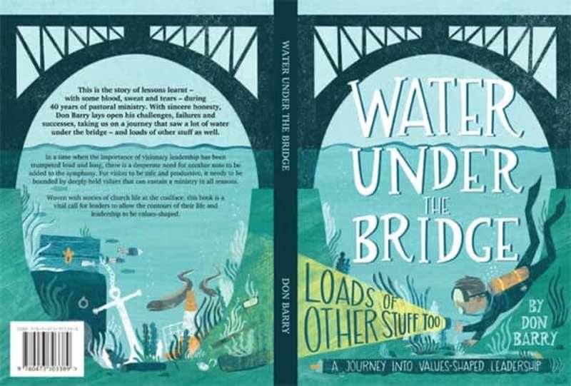 Cover image for Book Cover Design for Water Under The Bridge 