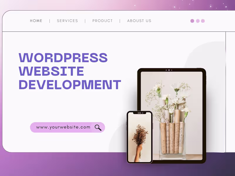 Cover image for WordPress Website Development in 4 days