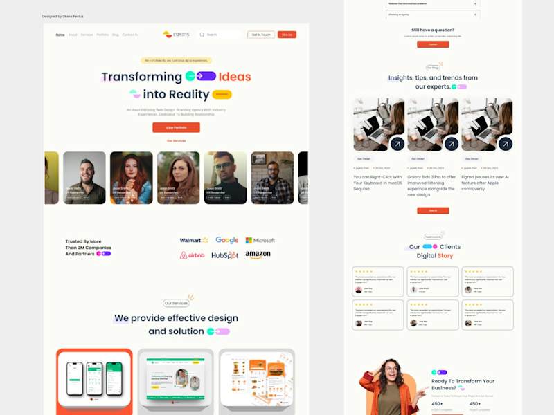 Cover image for Figma Website Design, UI UX Website Design 