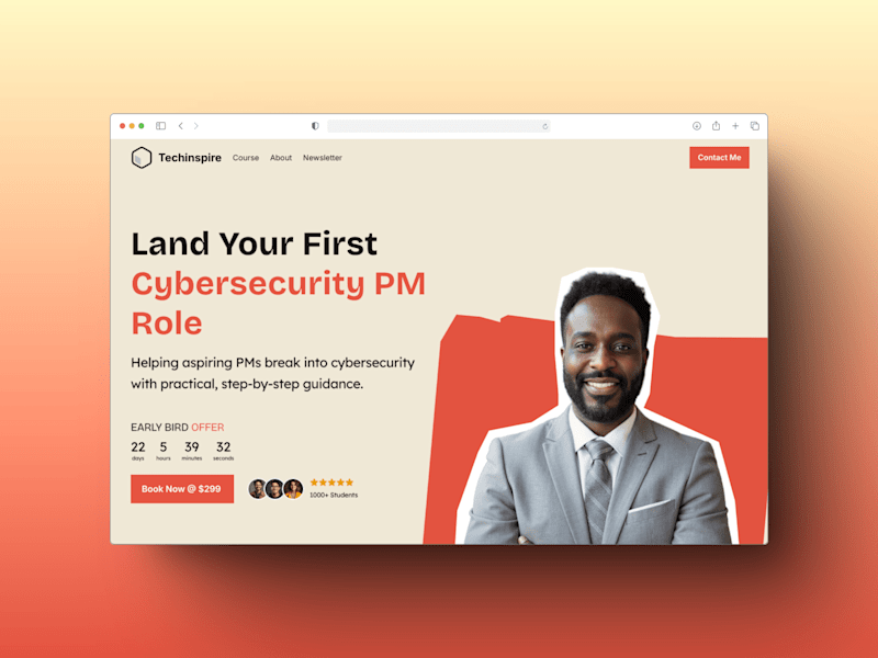 Cover image for Course Landing page