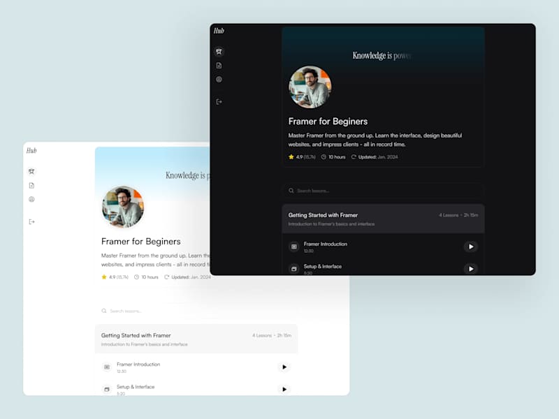 Cover image for LearnHub — Launch Online Course 