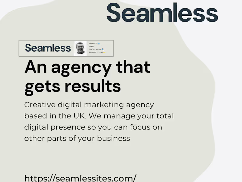 Cover image for Seamless Sites