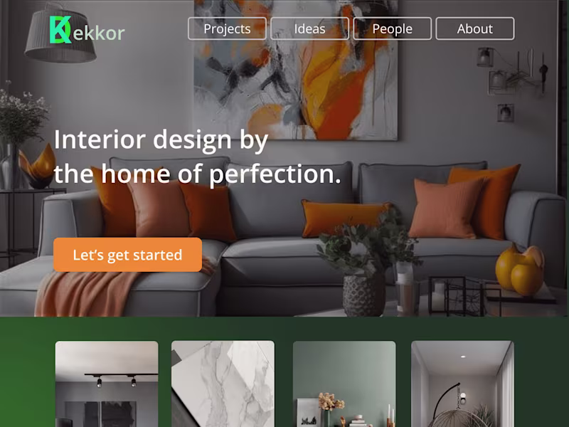 Cover image for Dekkor-interior decor website.