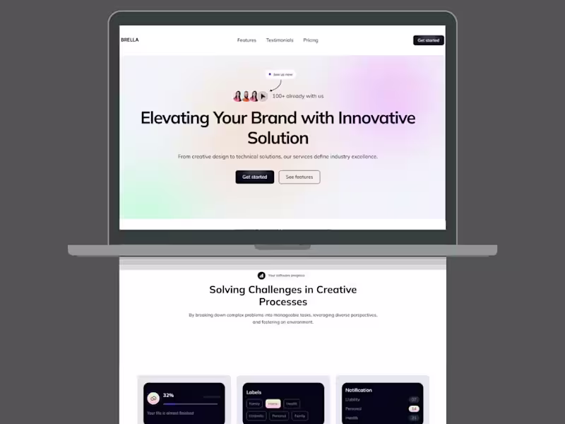 Cover image for Landing Page Designer  |  Framer
