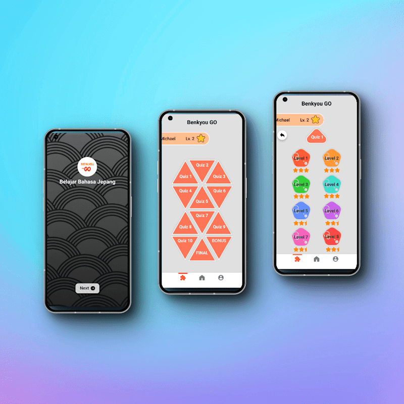 Cover image for Benkyou-GO | Japanese Language Learning Mobile App
