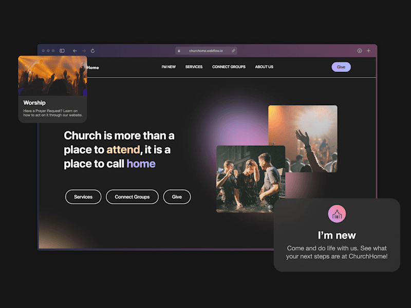 Cover image for ChurchHome | A Place to Belong