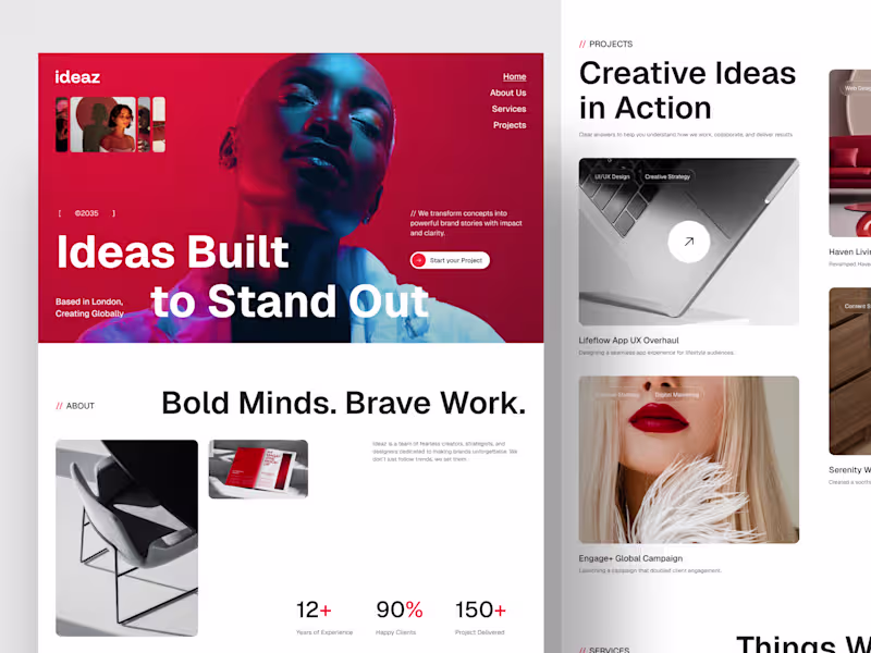 Cover image for Landing Page Design