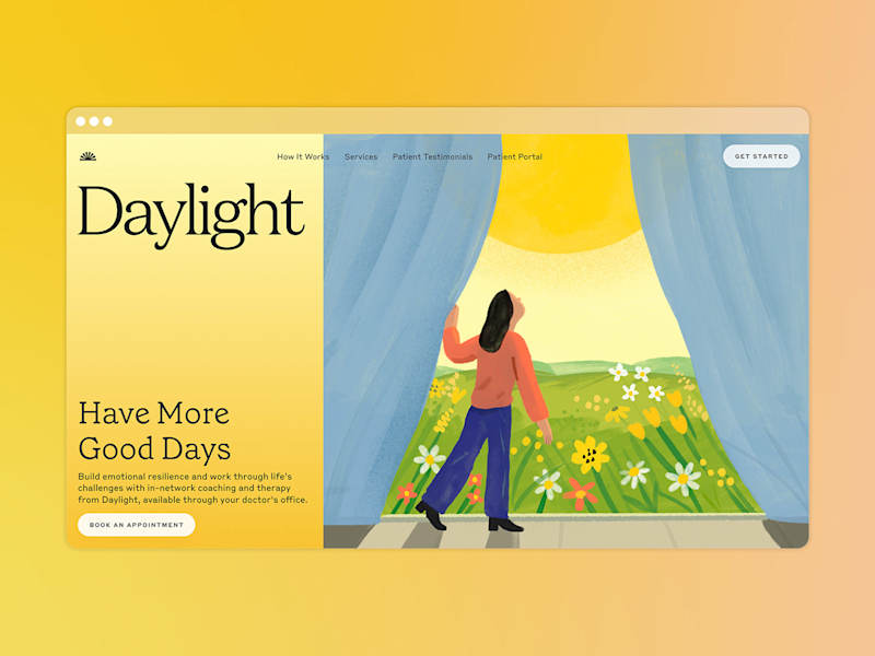 Cover image for Daylight Health Brand Identity & Web Design