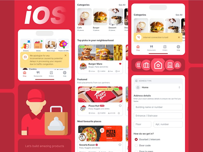 Cover image for 🍔 Food Delivery App - iOS