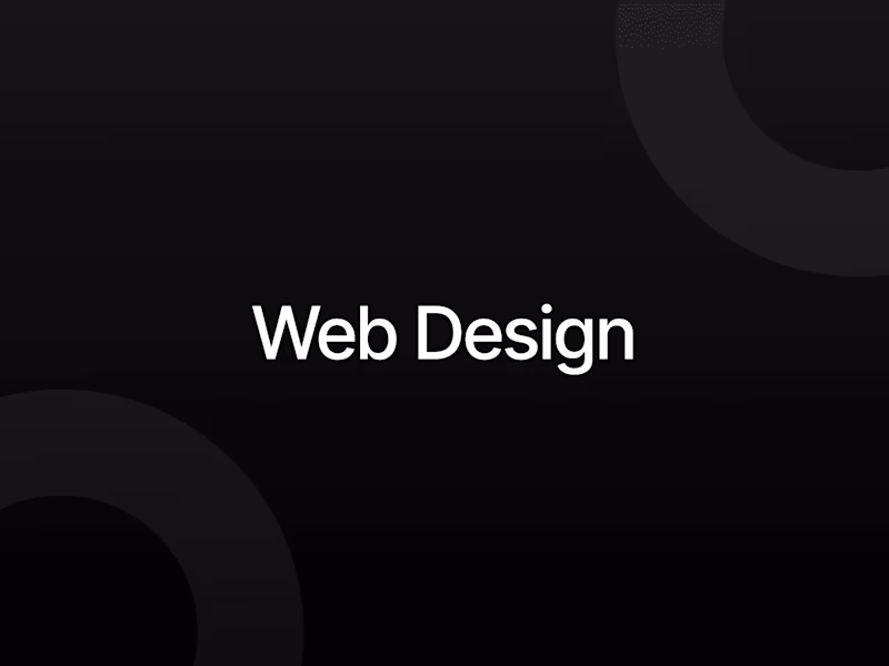 Cover image for Website Design (Figma & Framer)