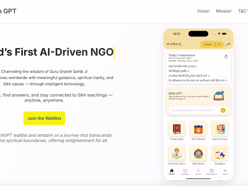Cover image for SikhGPT: Spiritual Guidance through Technology