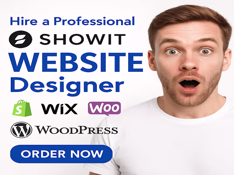 Cover image for design redesign showit website showit seo showit template repair