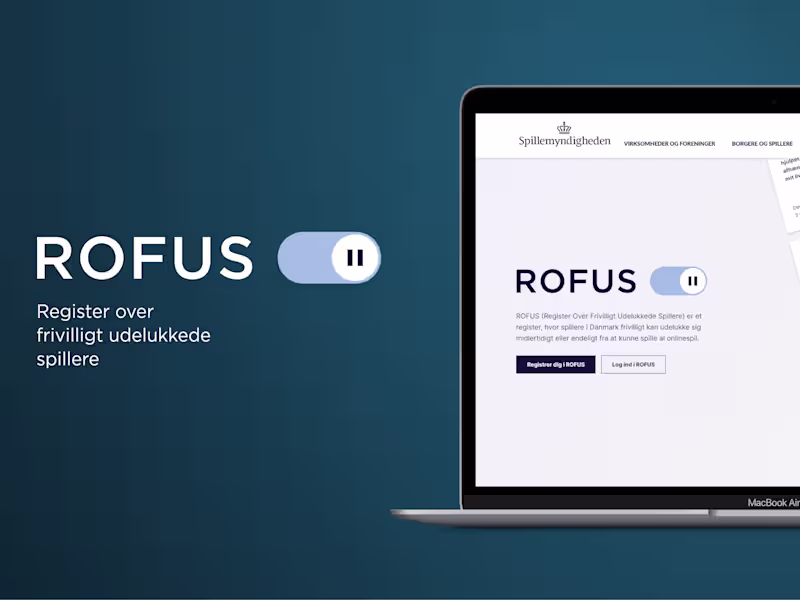 Cover image for UI Design and Design System for gambling supervision authority